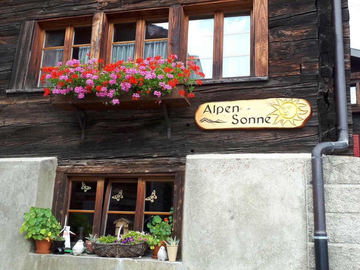 Alpensonne Daire Reckingen Dış mekan fotoğraf